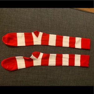 High Striped Socks